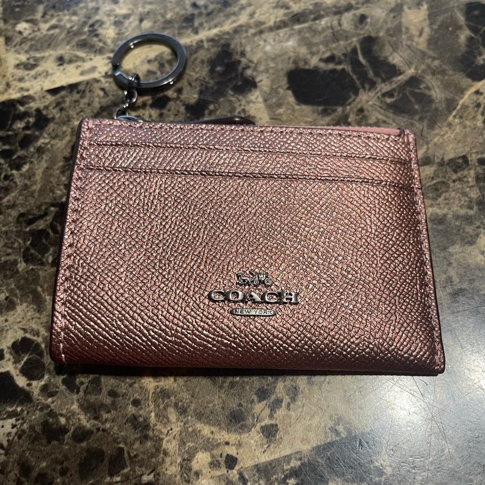 Coach card and key pouch